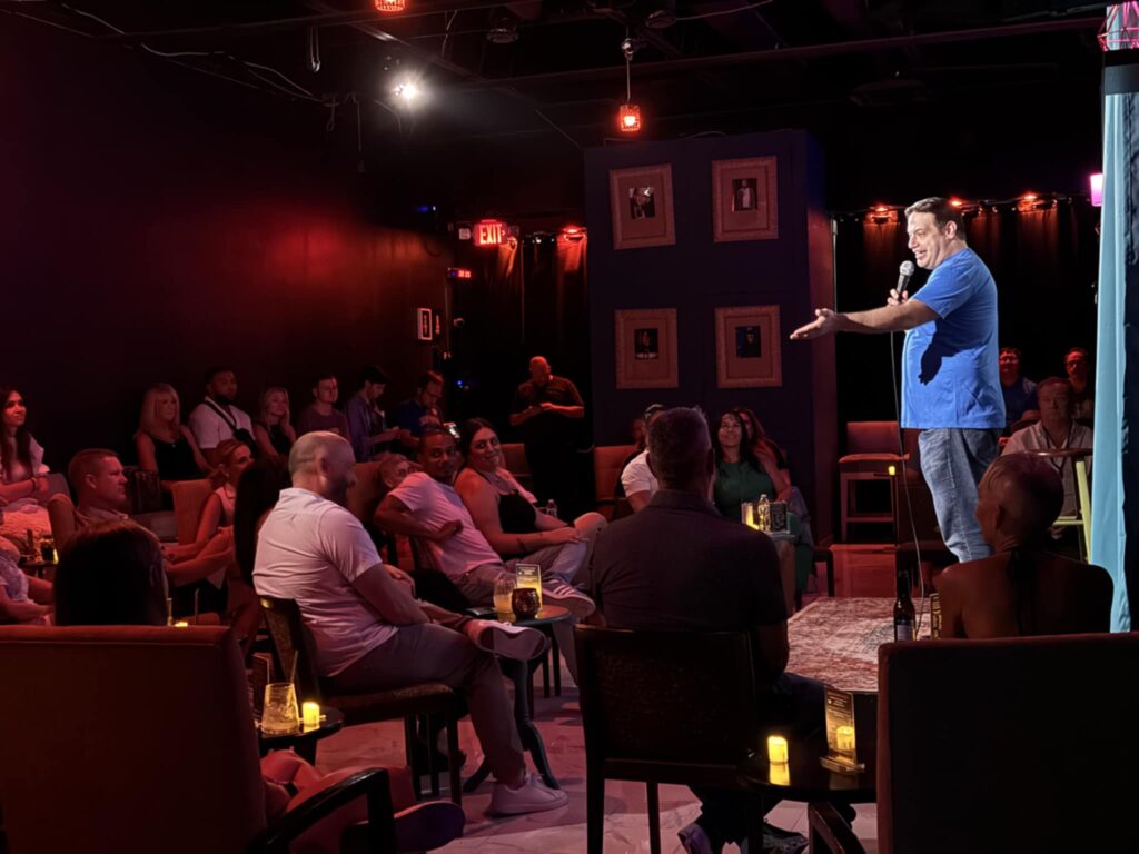 Drew FL show side crowd